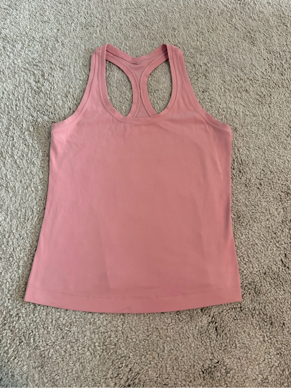 Women's Pink Racerback Tank Top - Classic Lightweight Layer